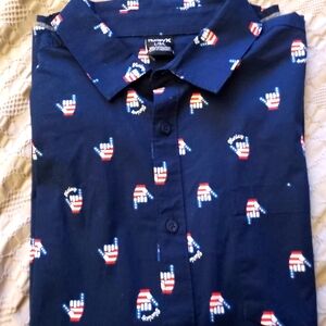 NWOT Men's Hurley Short-Sleeve Shirt